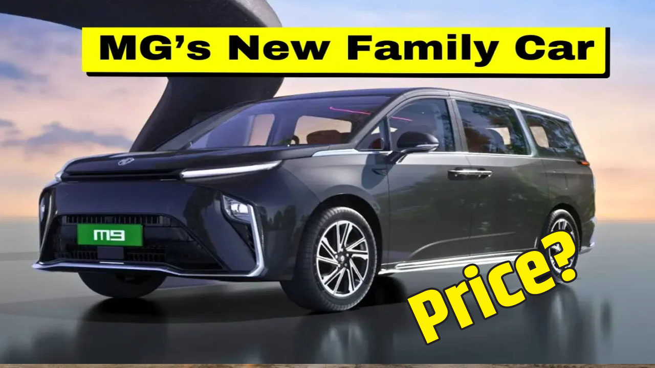 Luxury MG M9 MPV